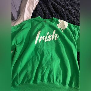 Women's Irish Love St. Patrick's Day Sweatshirt 2XL